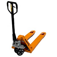 Transpaleta Manual TYMBIA 2500kg de capacidad- Horquillas 1150x525mm- Ruedas de goma